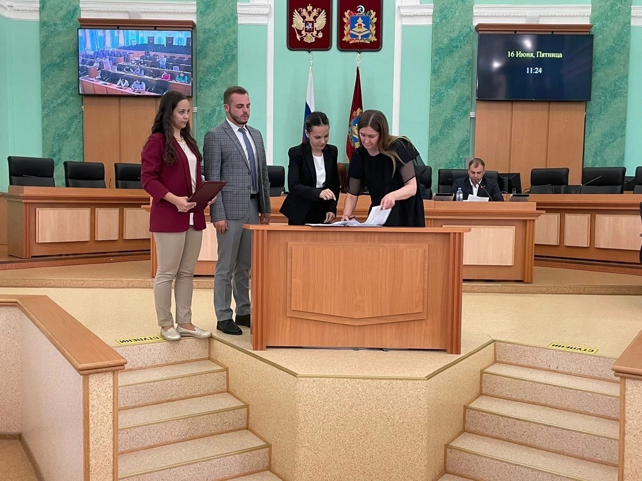 «ЕВРОХОЛОД»  в Областной Думе.